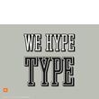 Wallpaper: Hype Type