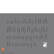 Wallpaper: Typographer's Alphabet Light
