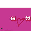 Wallpaper: Heart Quote