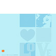 Wallpaper: Lovesquare Blue