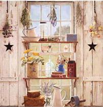 Country Window Wallpaper Mural $53.99
