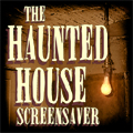 Haunted House Screensaver - Enjoy and be frightened by this screensaver depicting rooms and scenes from an old house where random and spooky things occur. You'll be spooked by the tales you learn about that have taken place in this old haunted house. There are 9 scenes in the full version including the graveyard, the cellar, the hallway, staircase, the attic, nursery, workshop, balcony and barn. Don't close your eyes... the agitated dead disturb each visitor of the Garrison House. Be sure to keep the lights on and a friend nearby while you watch this terrifying screensaver.