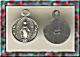 TINY Miraculous Mary Medal Sterling Silver Charm 