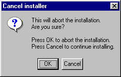 Screenshot of messagebox