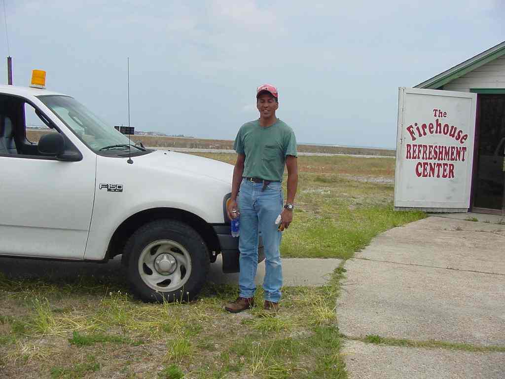 George Vasquez, member of the hot shot crew from Oklahoma 