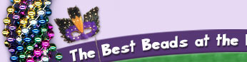 Mardi gras beads Mardi gras supplies