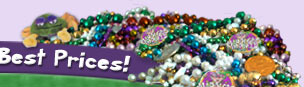 Mardi gras beads Mardi gras supplies