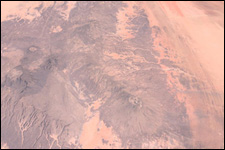 The Earth at 300,000m over Emi Koussi