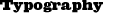 Typography links