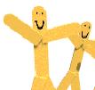 Happy Stick Family Card
