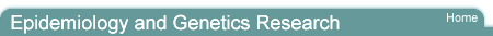 Epidemiology and Genetics Research