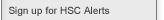 Sign up for HSC Alerts