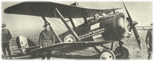 Title image for Features on the Australian Flying Corps