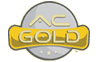 adult check gold logo