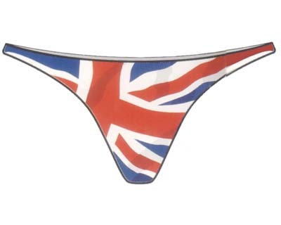Union Jack Thong