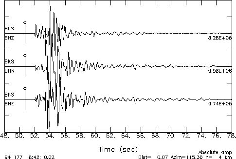 seismogram