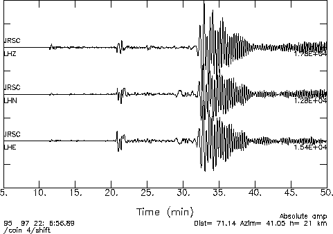 seismogram
