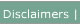 Disclaimers