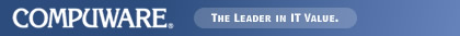 Compuware Corporation >> The Leader in IT Value