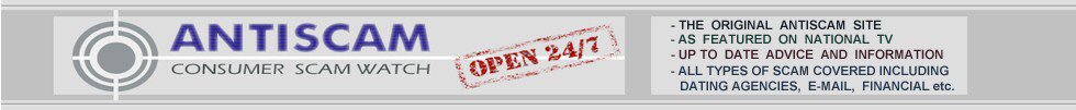 Welcome to Antiscam.Net - The Original Antiscam Site