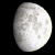 The moon is Waxing Gibbous, 67.9% full, and the next full moon is in 5.66 days  The moon is Waxing Gibbous