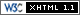 Valid XHTML 1.1!