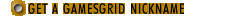 Get a GamesGrid Nickname