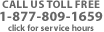 Call Toll-Free 1-877-809-1659