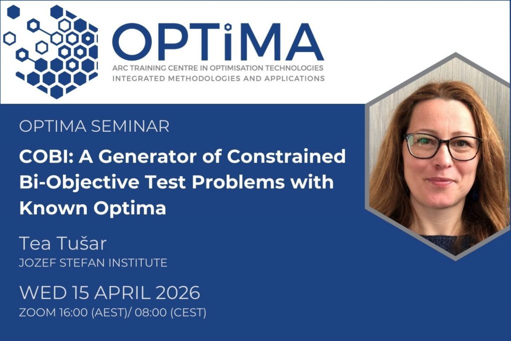 Invited Talk at OPTIMA Seminar